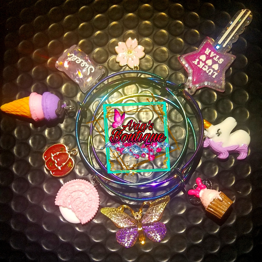 Butterfly kids bangles